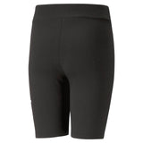 Puma Girls ESS+ Logo Short Leggings Blk
