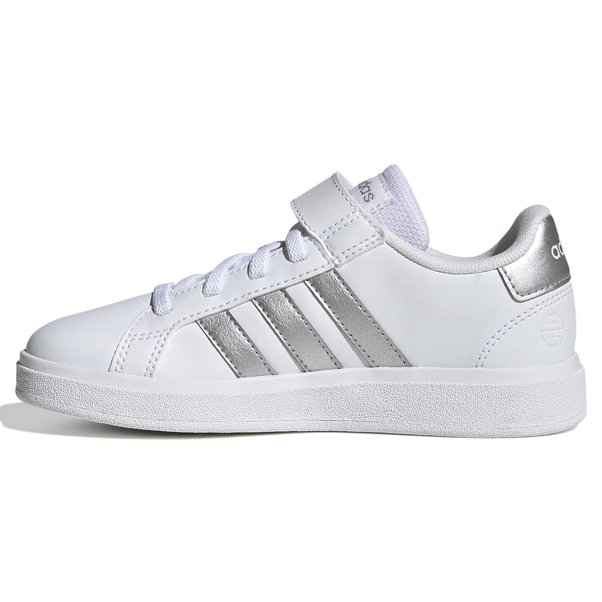 adidas Grand Court 2.0 Jnr Girls Wht/Gry