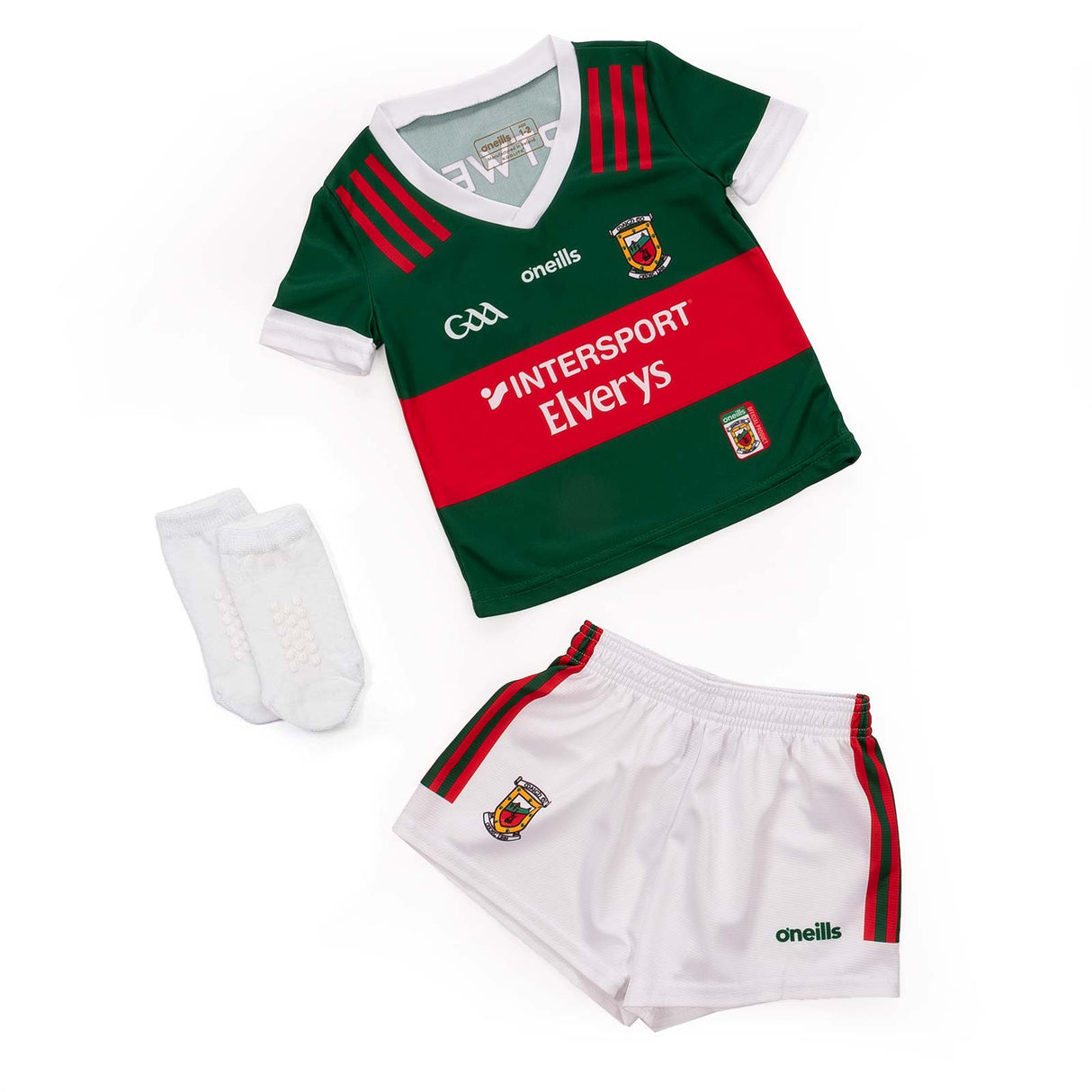 O'Neills Mayo 23 Home Kids Kit Green