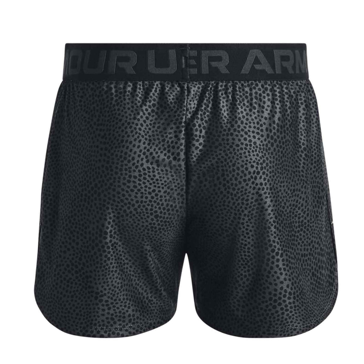 UA Kids Play Up Printed Shorts Black