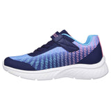 Skechers Microspec Plus Jnr Girls Navy