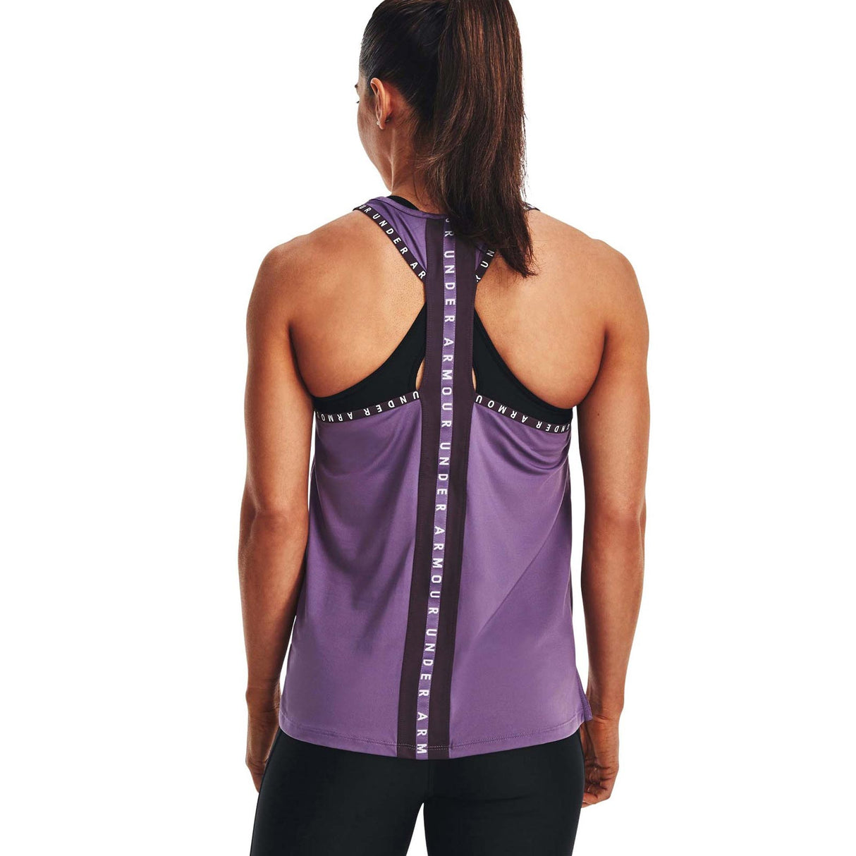 Under Armour Knockout Tank Purple
