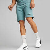 Puma Mens ESS+ 2 Col Shorts 10in Blue