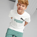 Puma Kids ESS+ 2 Col Logo Tee Black