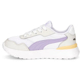 Puma R78 Voyage Jnr Girls White/Purple