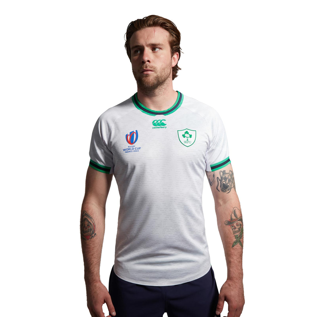 CCC IRFU RWC23 Alt Test Jersey White