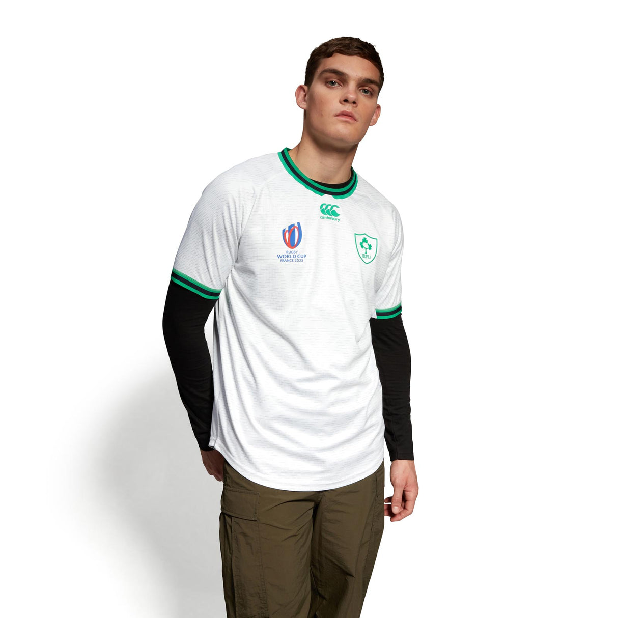 CCC IRFU RWC23 Alt Pro Jersey White