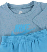 NIKE INF NSW CLUB SSNL SHORT SET BLUE