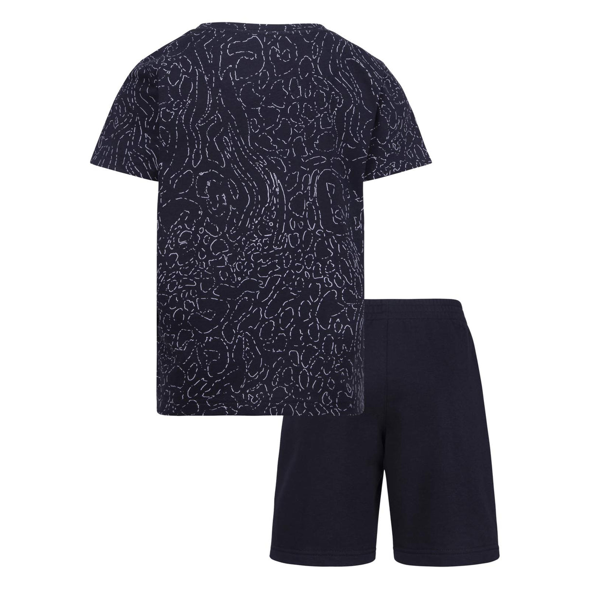 NIKE JNR NSW CLUB SSNL SHORT SET BLACK