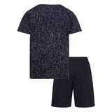 NIKE JNR NSW CLUB SSNL SHORT SET BLACK
