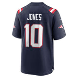 Nike Patriots Jones 10 Home Jersey Navy