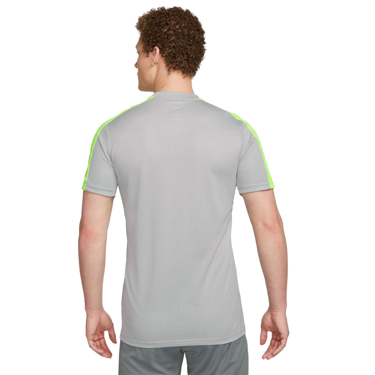 Nike Mens Dri-Fit Acad23 Top SS BR Grey