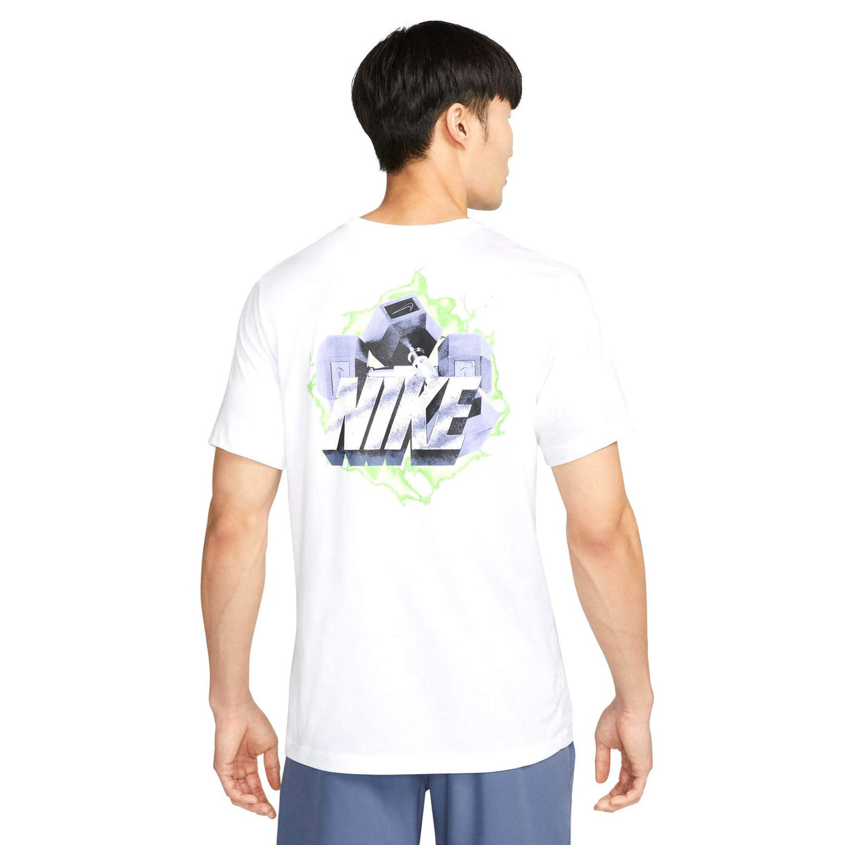 Nike Mens Dri-Fit SU Vintage Tee White
