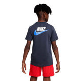 Nike Boys NSW Si Graphic Tee Grey