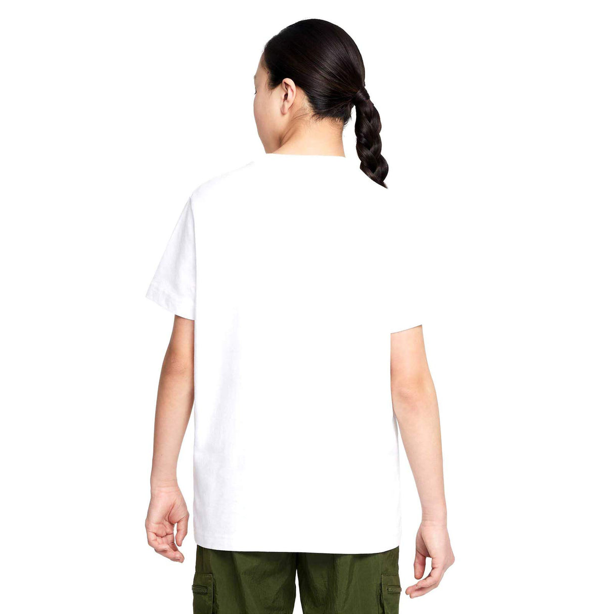 Nike Girls NSW Tee Futura SS BF Tee Wht