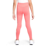 Nike Girls DF One Logo Print Tight  Pnk