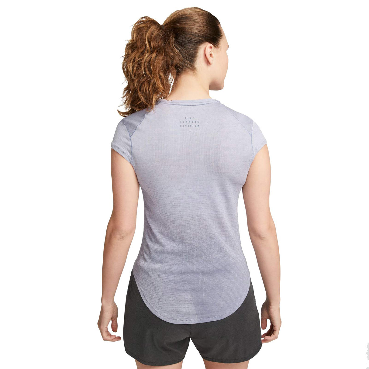 Nike Wmns DF Run DVN SS Top Purple