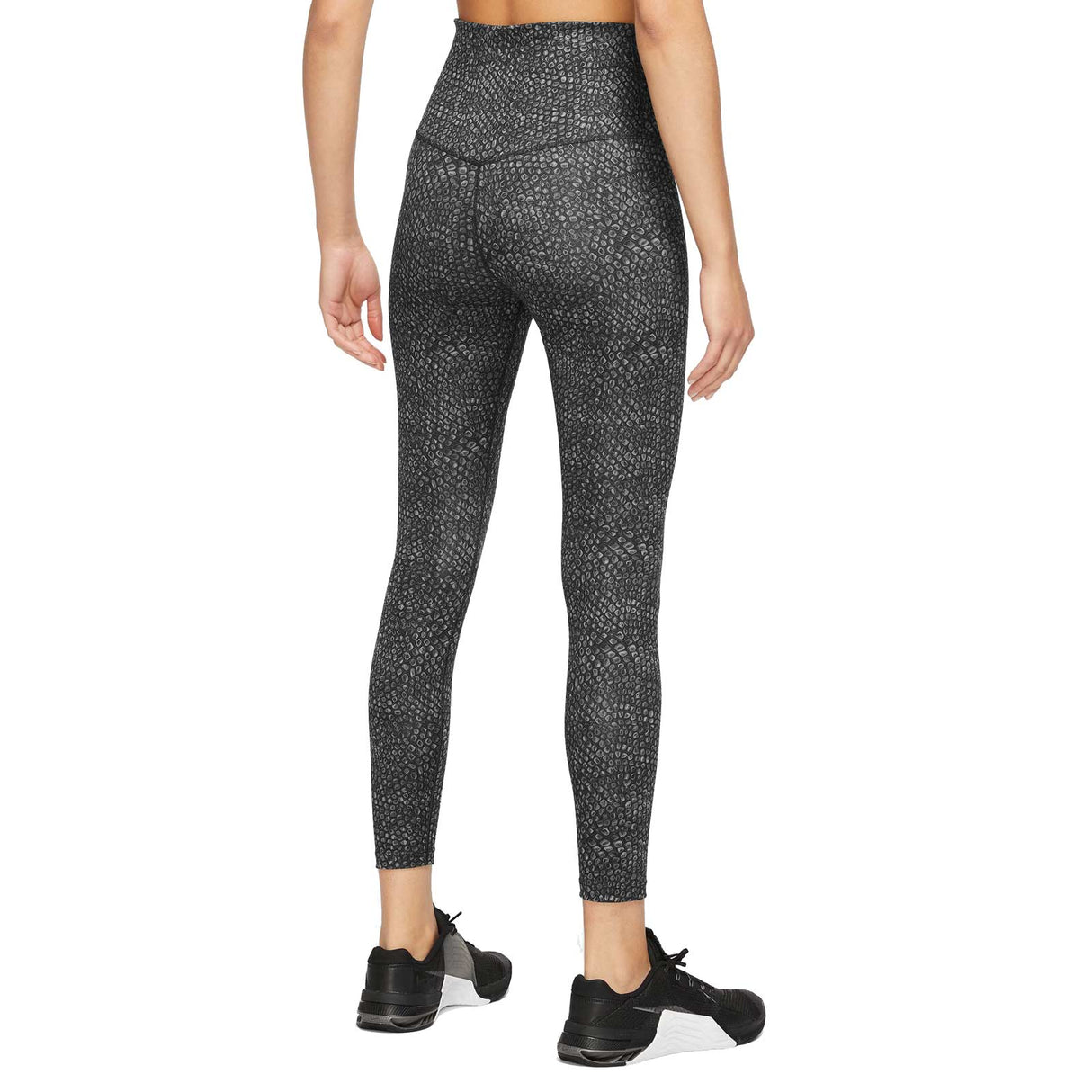 Nike Wmns One DF HR 7/8 Tight AOP Black
