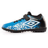 Umbro Rapture Jnr TF Boots Black/Blue