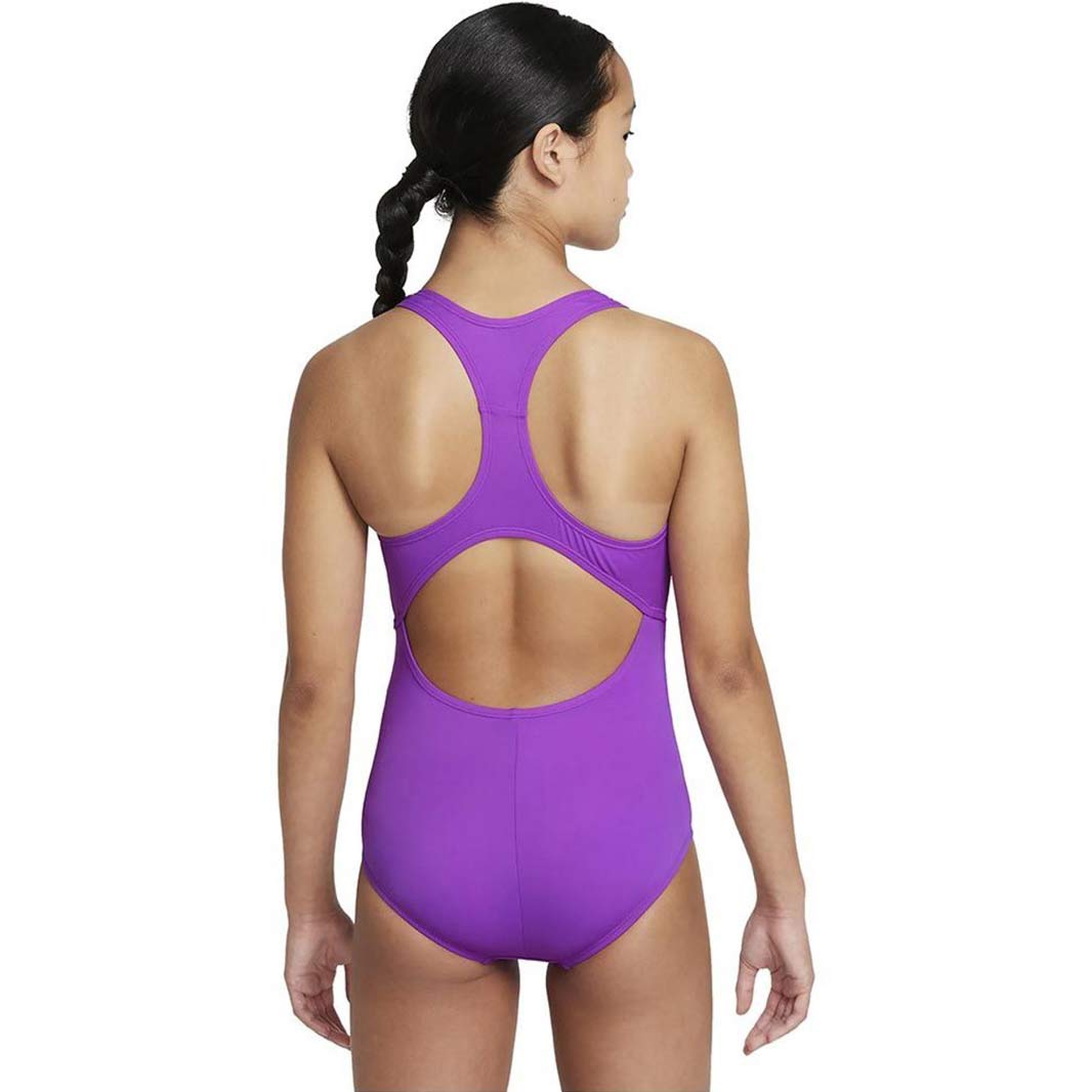 Nike Kids Racerback Swim Suit Purple