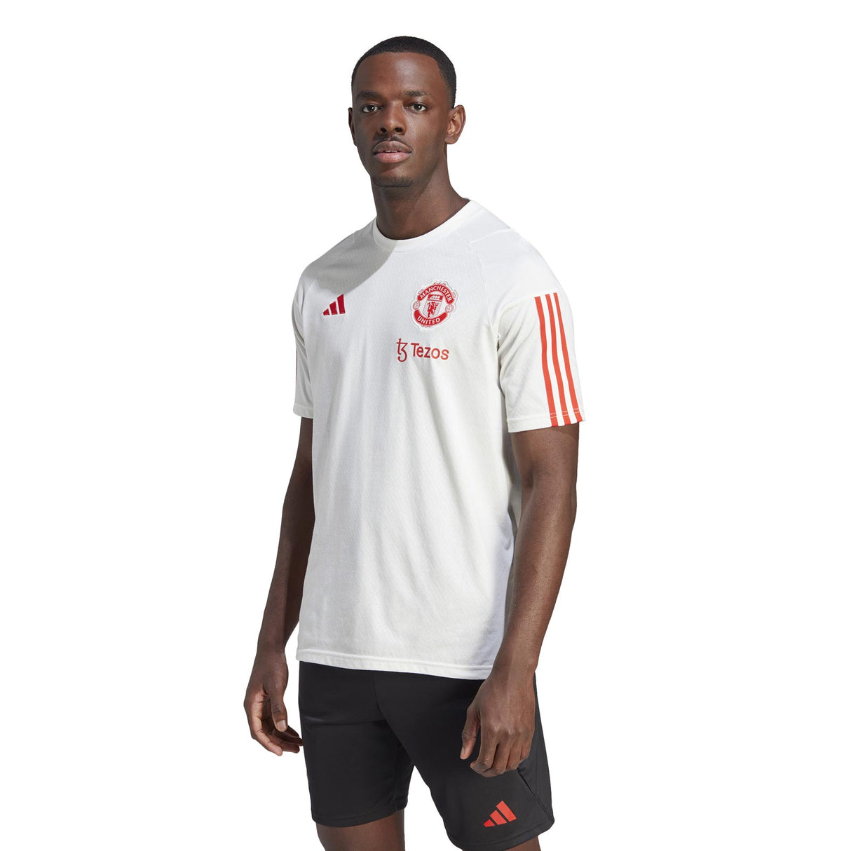adidas Man Utd 23 Training Tee White