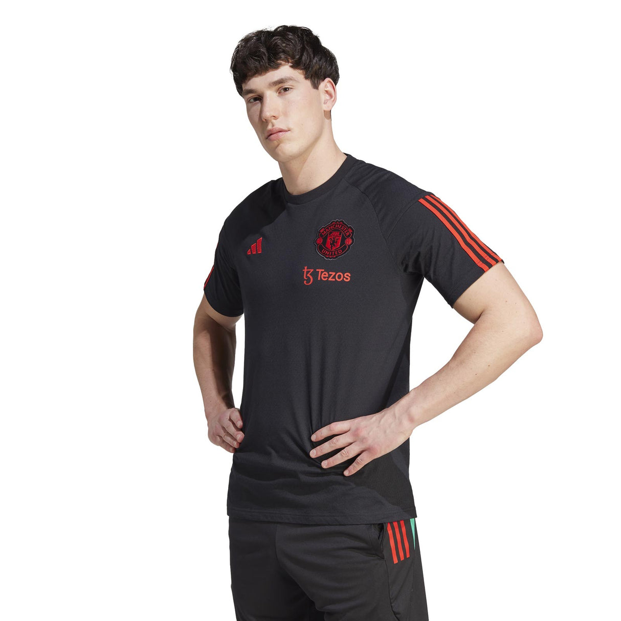 adidas Man Utd 23 Training Tee Black