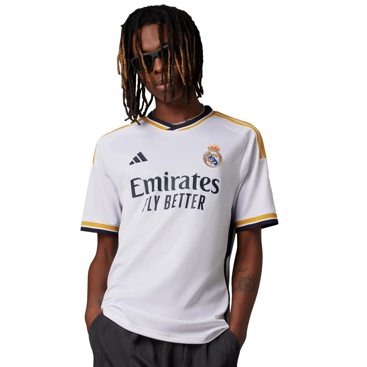 adidas Real Madrid 23 Home Jersey White