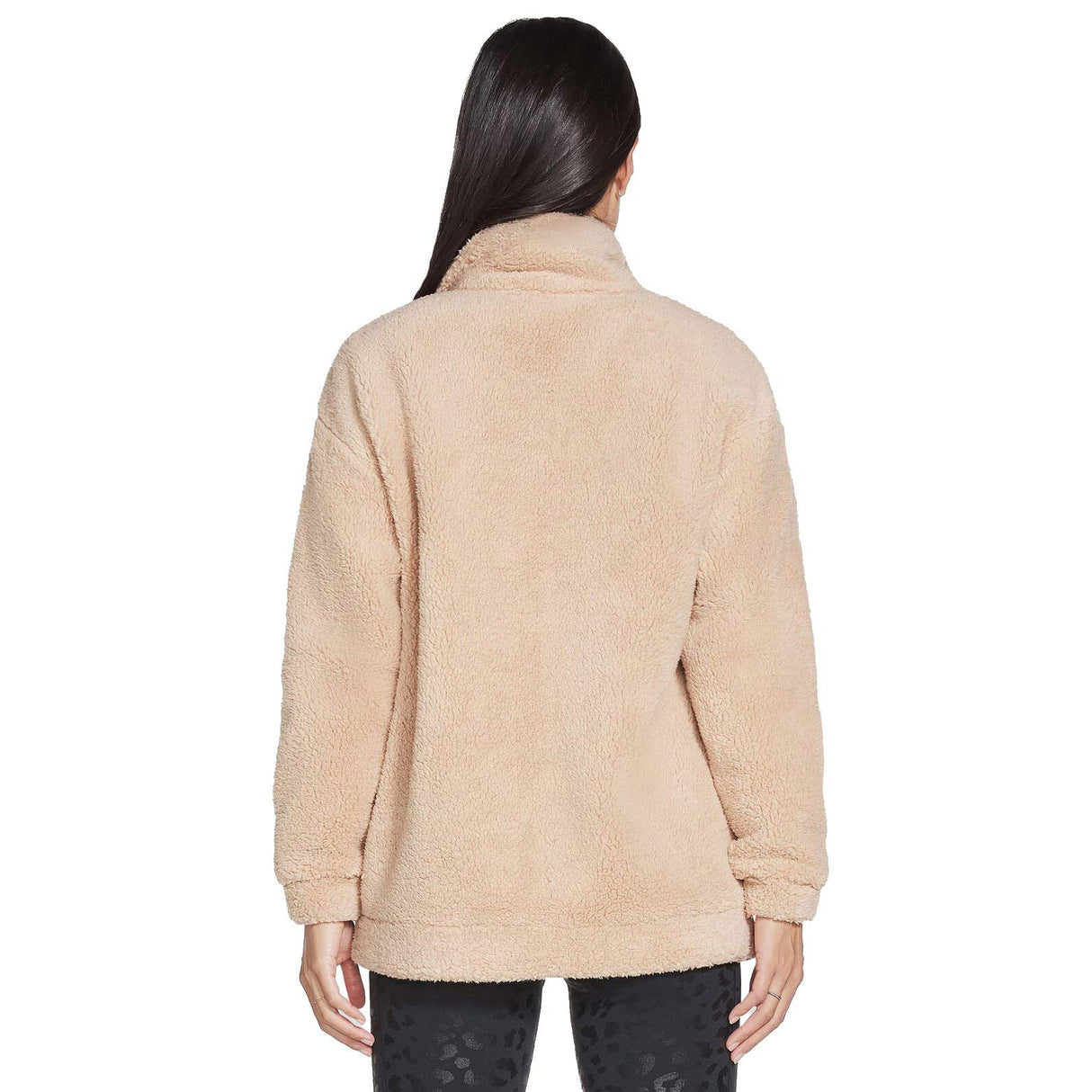 SKECHERS GOLOUNGE DOWNTIME JACKET BEIGE