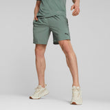 Puma Mens Fit Taped 7in Woven Short Grn