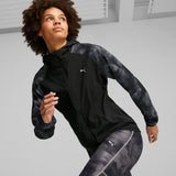 Puma Wmns Run Fav AOP Woven Jacket Black
