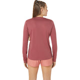 Asics Womens Core LS Top Red