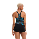Speedo Womens HyperBoom Tankini Black