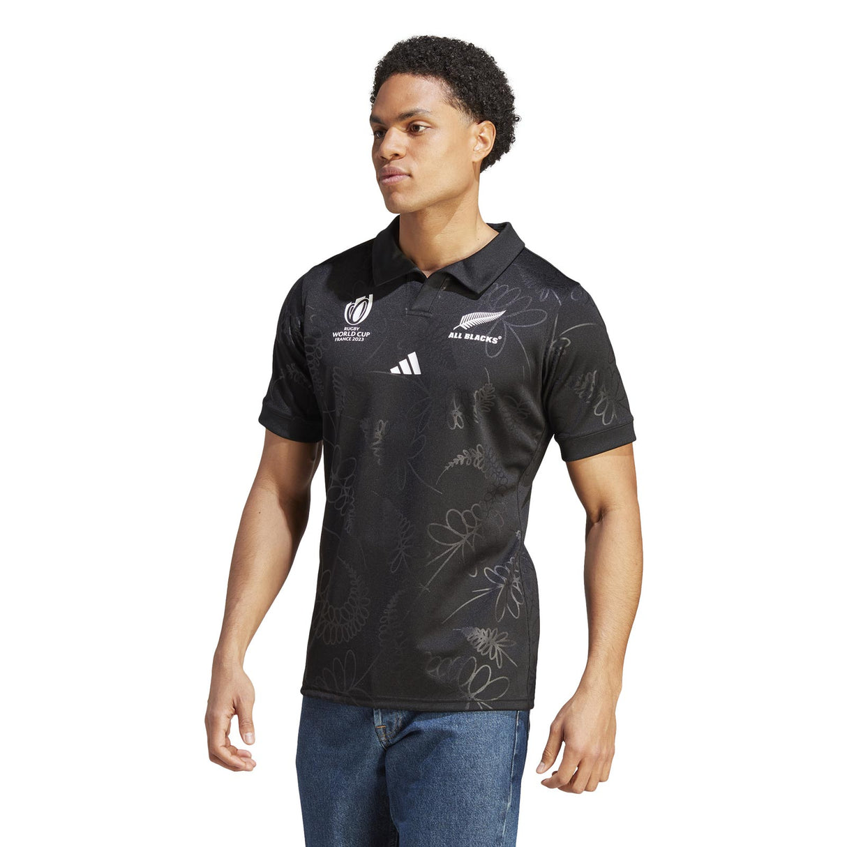 adidas All Blacks RWC Home Jersey Black