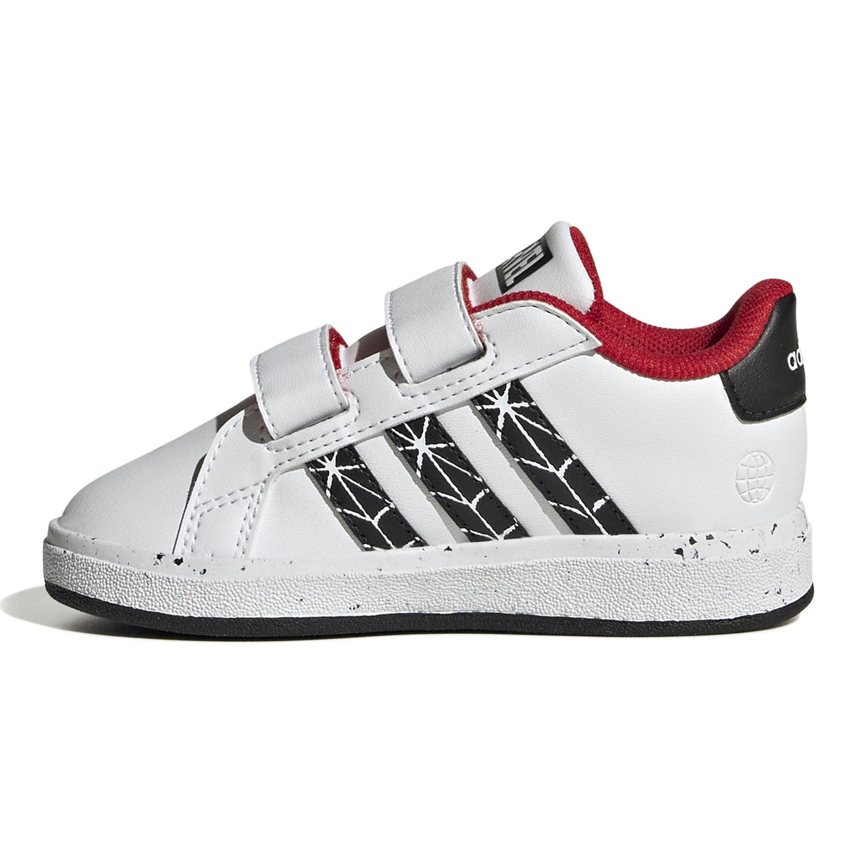 adidas Grand Court Spiderman Boys White