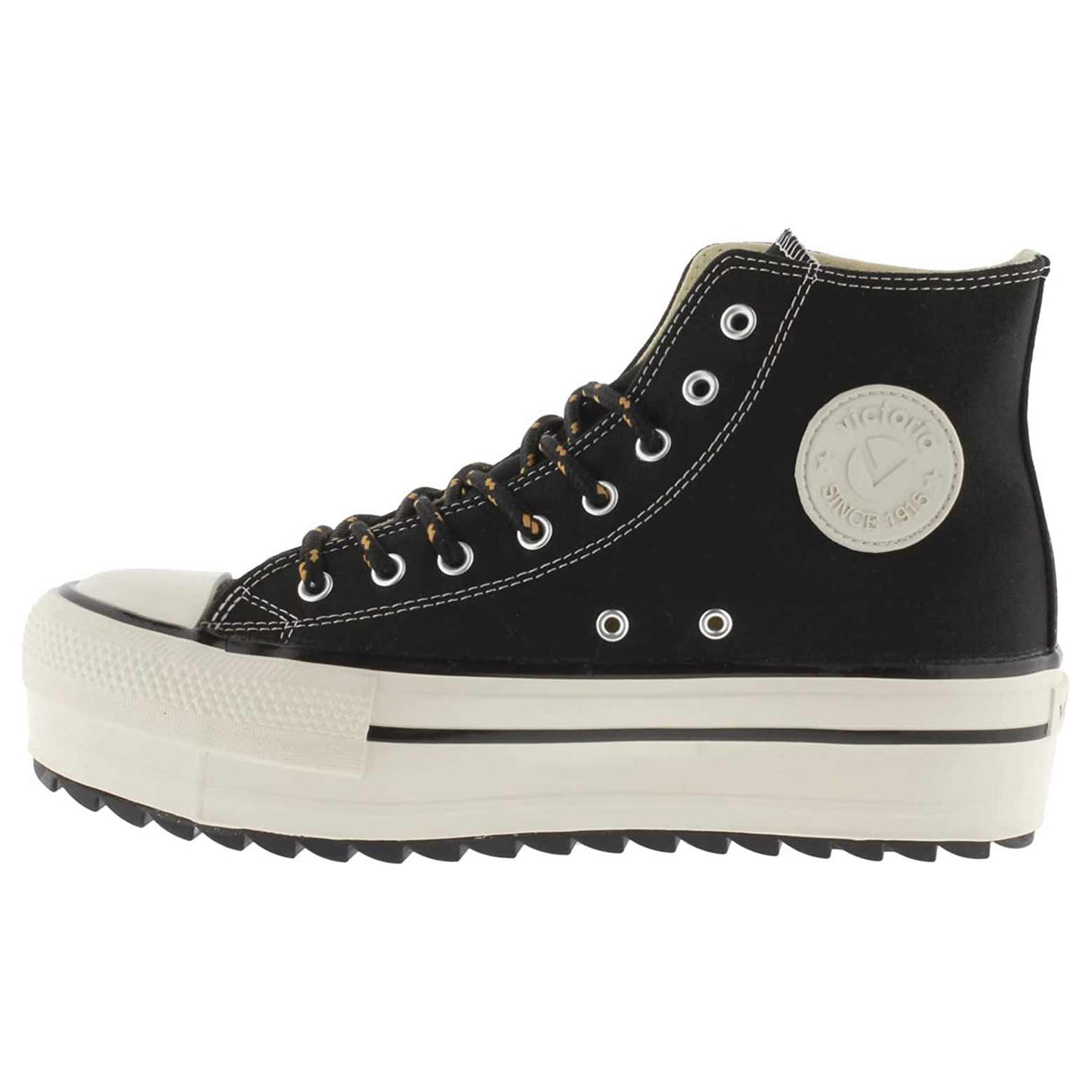 Victoria Platform Hi-Top Can Sneaker Bk