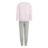 adidas Jnr Girls BOS Jogger Set Pink
