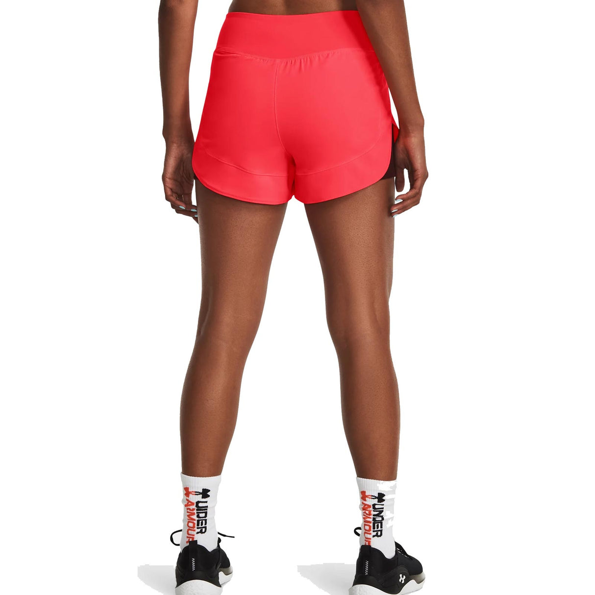 UA Womens Flex Woven 2-in-1 Short Pink