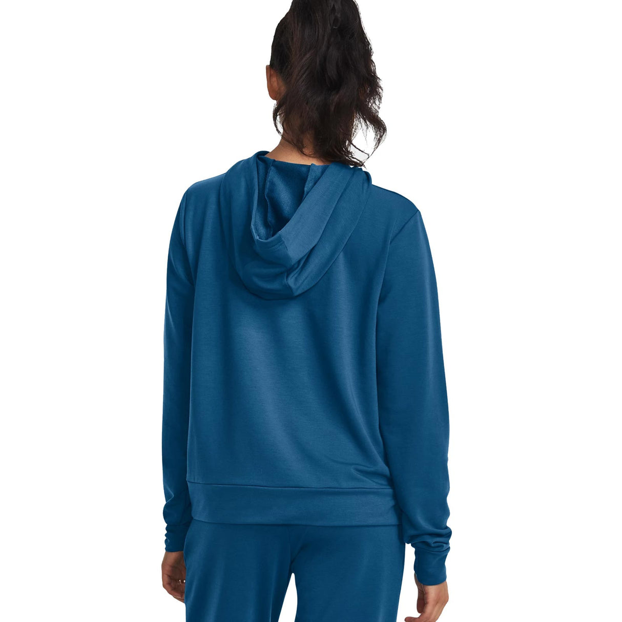 UA Womens Rival Terry Hoodie Blue