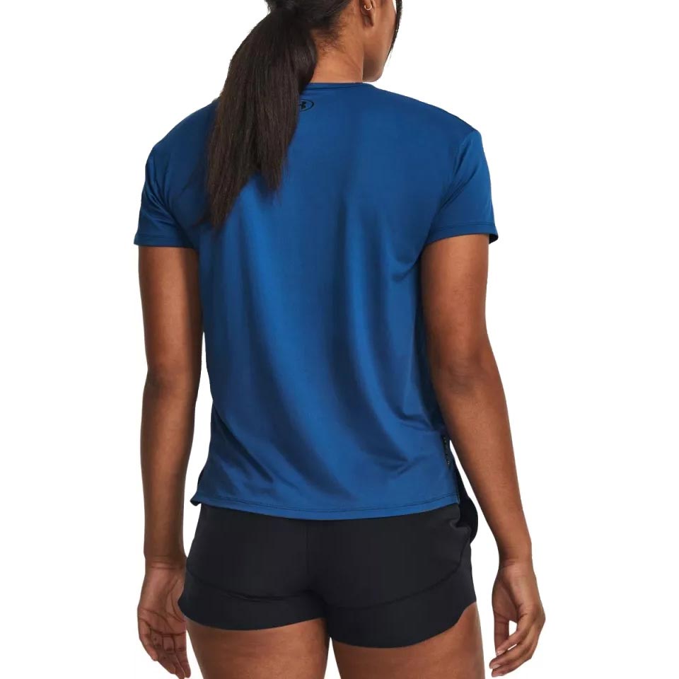 UA Womens Rush Energy SS 2.0 Blue