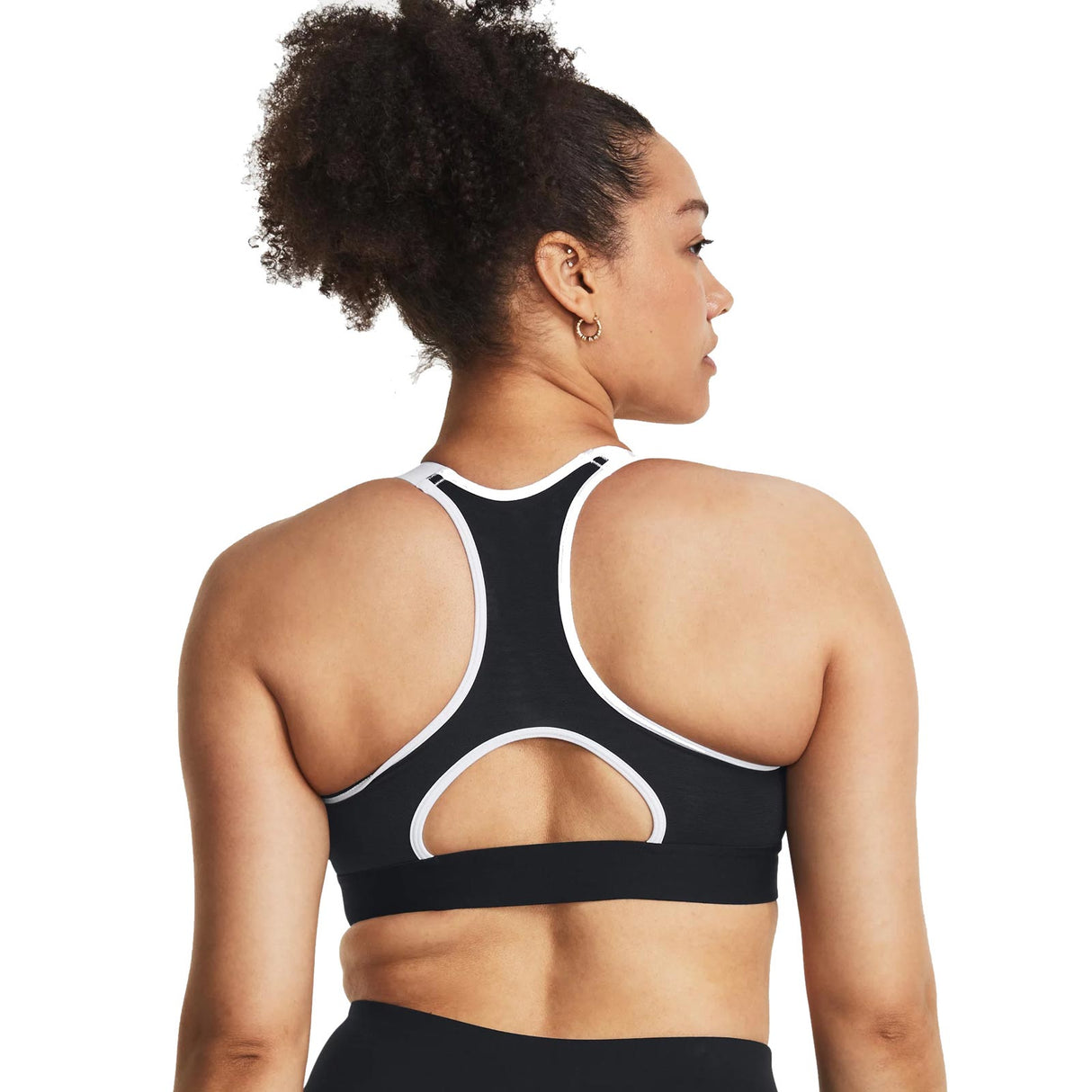 UA Womens HG Armour High Print Black