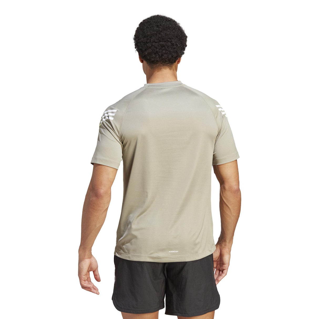 adidas Mens TI 3S Tee Green
