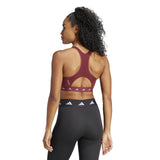 adidas Womens PWR MS Tech Fit Bra Purple