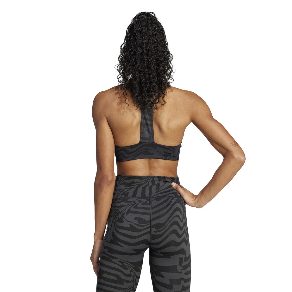 adidas Womens Arimt LS TI JCQ Bra Black