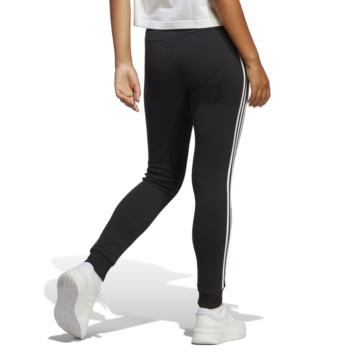adidas Womens 3S FT CF Pant Black