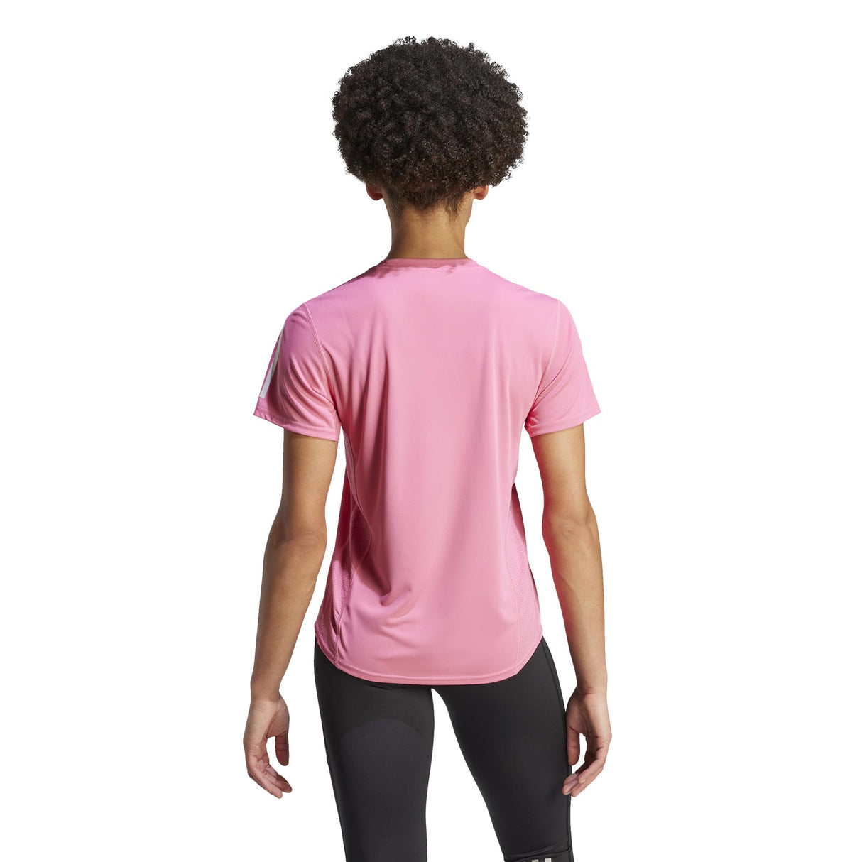 adidas Womens Own The Run Tee Pink
