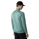 TNF Mens Reaxion QZ Fleece Green