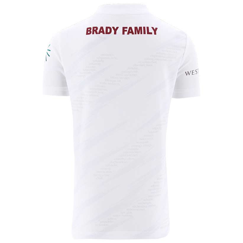 O'Neills Kildare 23 Home Kids Jersey Wht