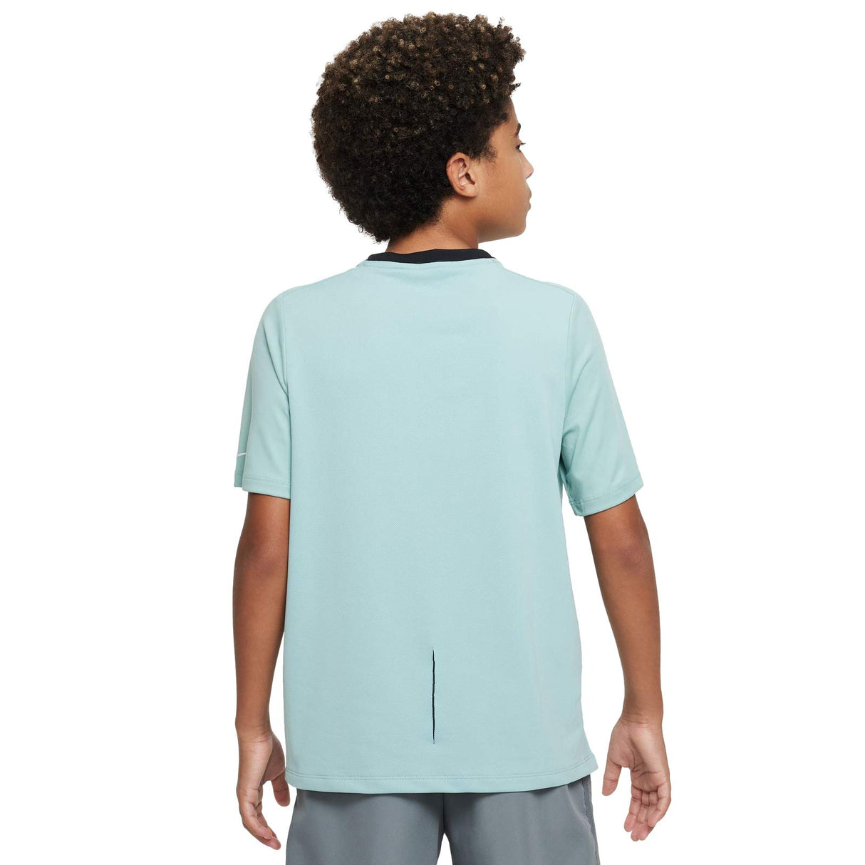 Nike Boys DF Multi Tech SS Top Blue