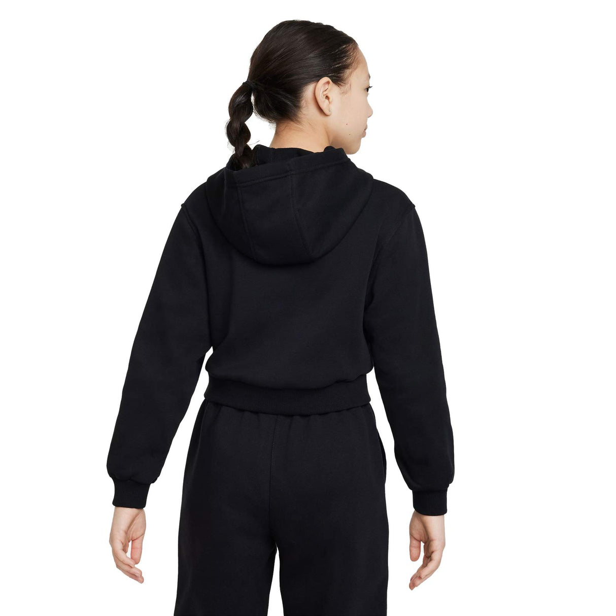 Nike Girls NSW Club CRP Hybrid Hoody Blk