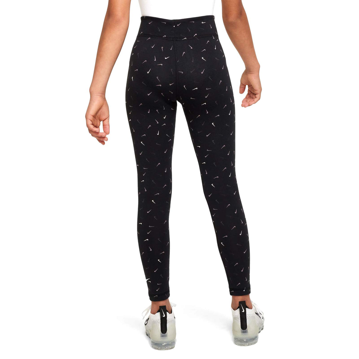 Nike Girls NSW MR Logo Print Tight Black